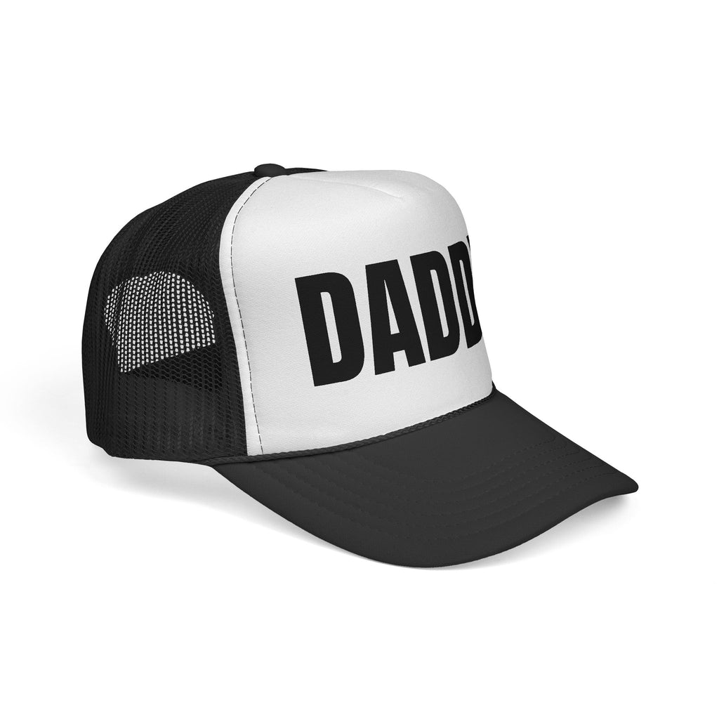 Daddy Trucker Hat — Pink Mesh Baseball Cap with 'DADDY' Front Print