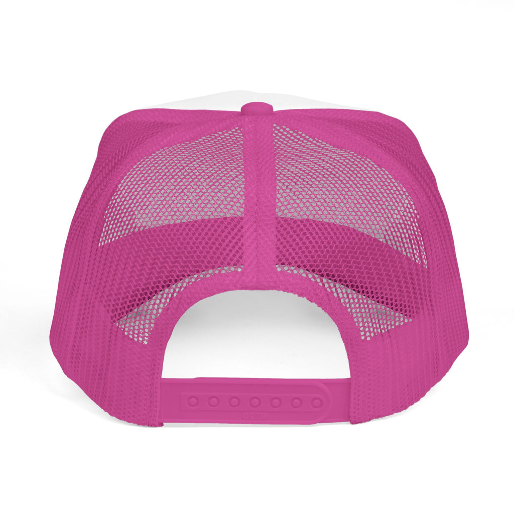 Daddy Trucker Hat — Pink Mesh Baseball Cap with 'DADDY' Front Print