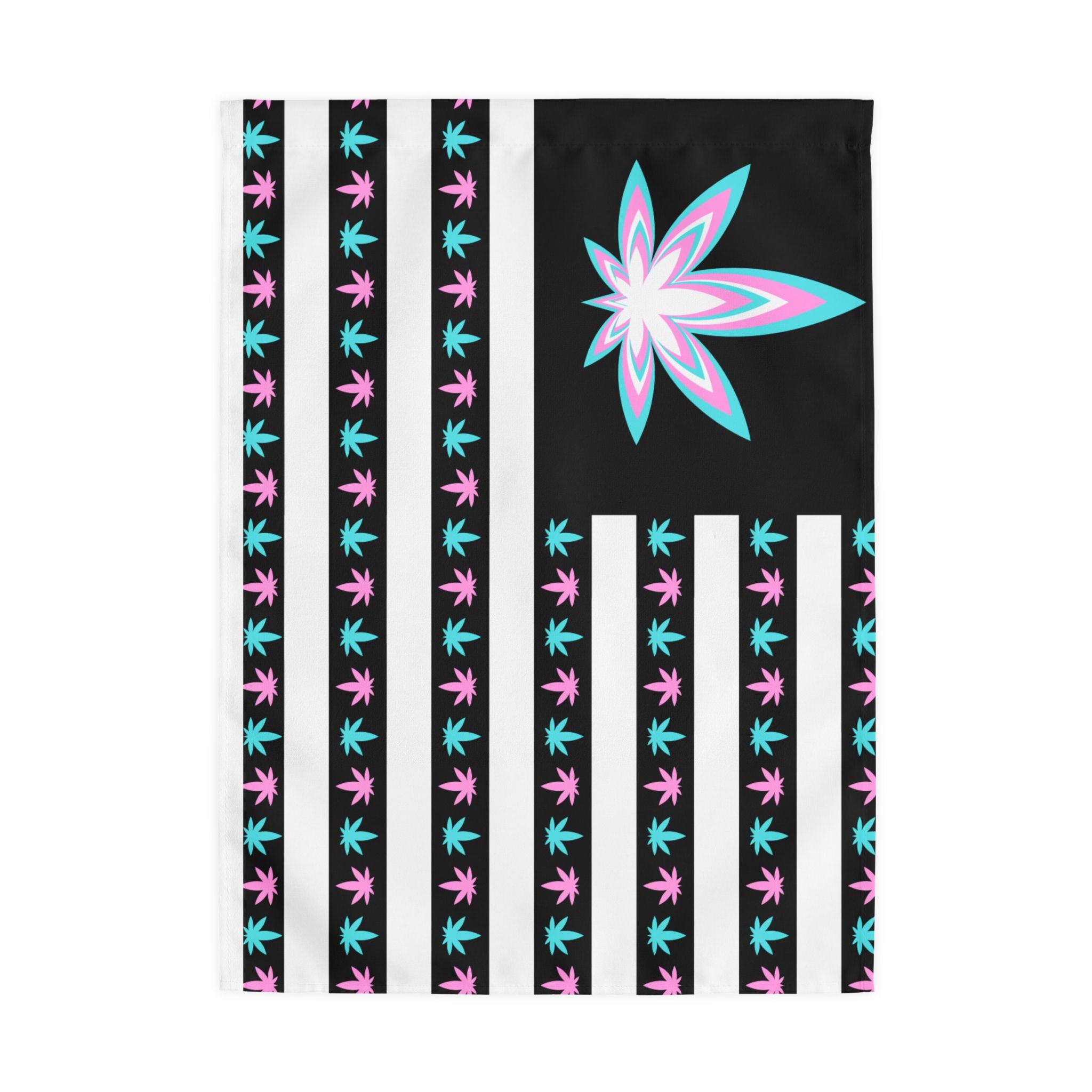 Pink Psychedelic US Stoner Flag