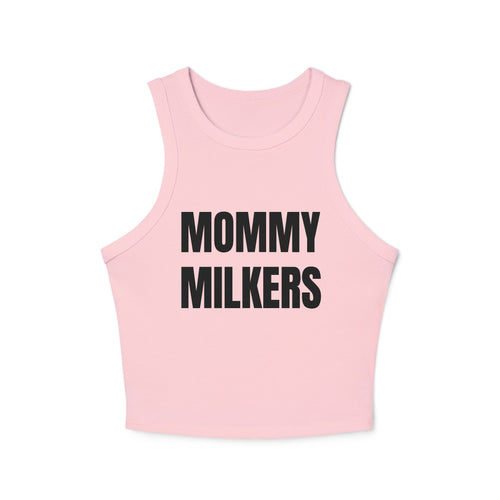 "Mommy Milkers" y2k Racer Tank