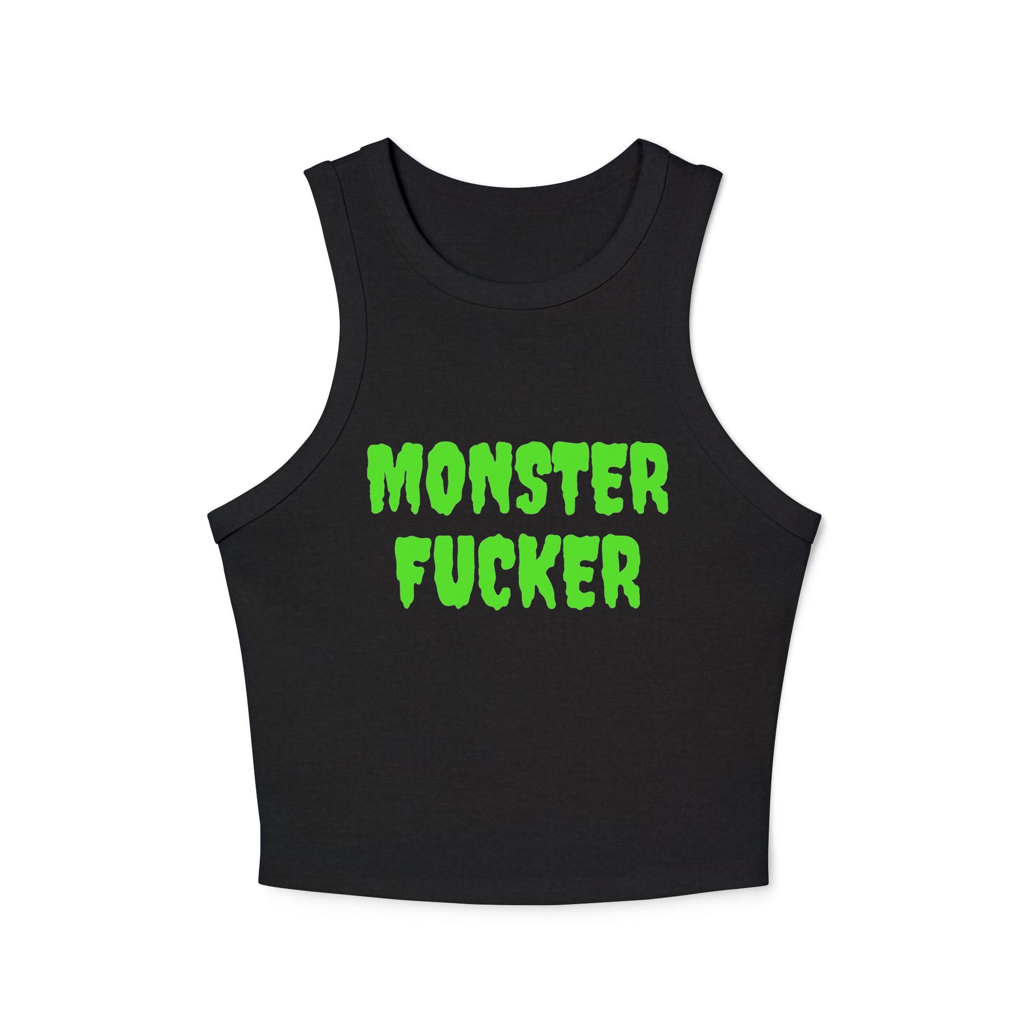 "Monster Fucker" y2k racer tank