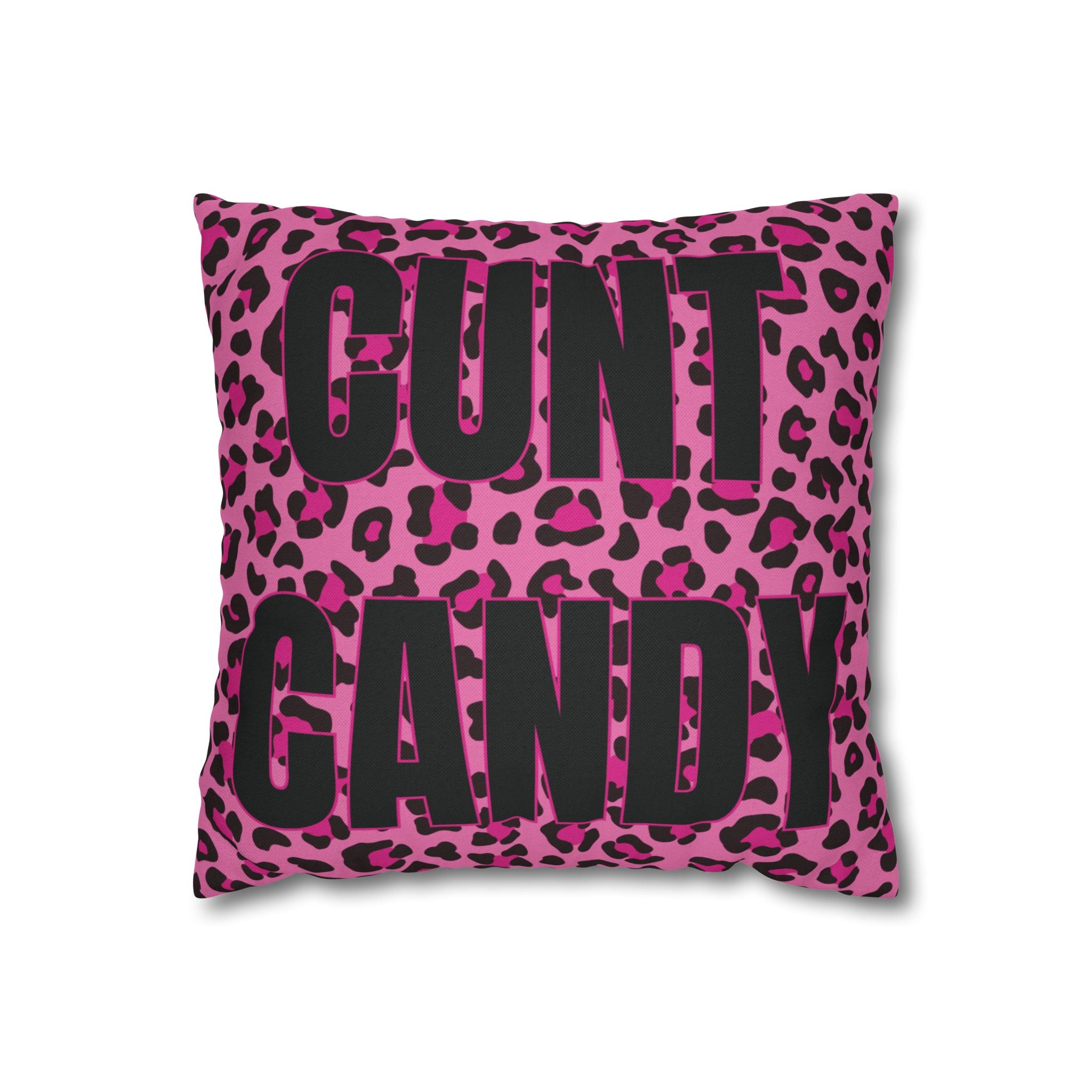 Spun Polyester Square Pillowcase