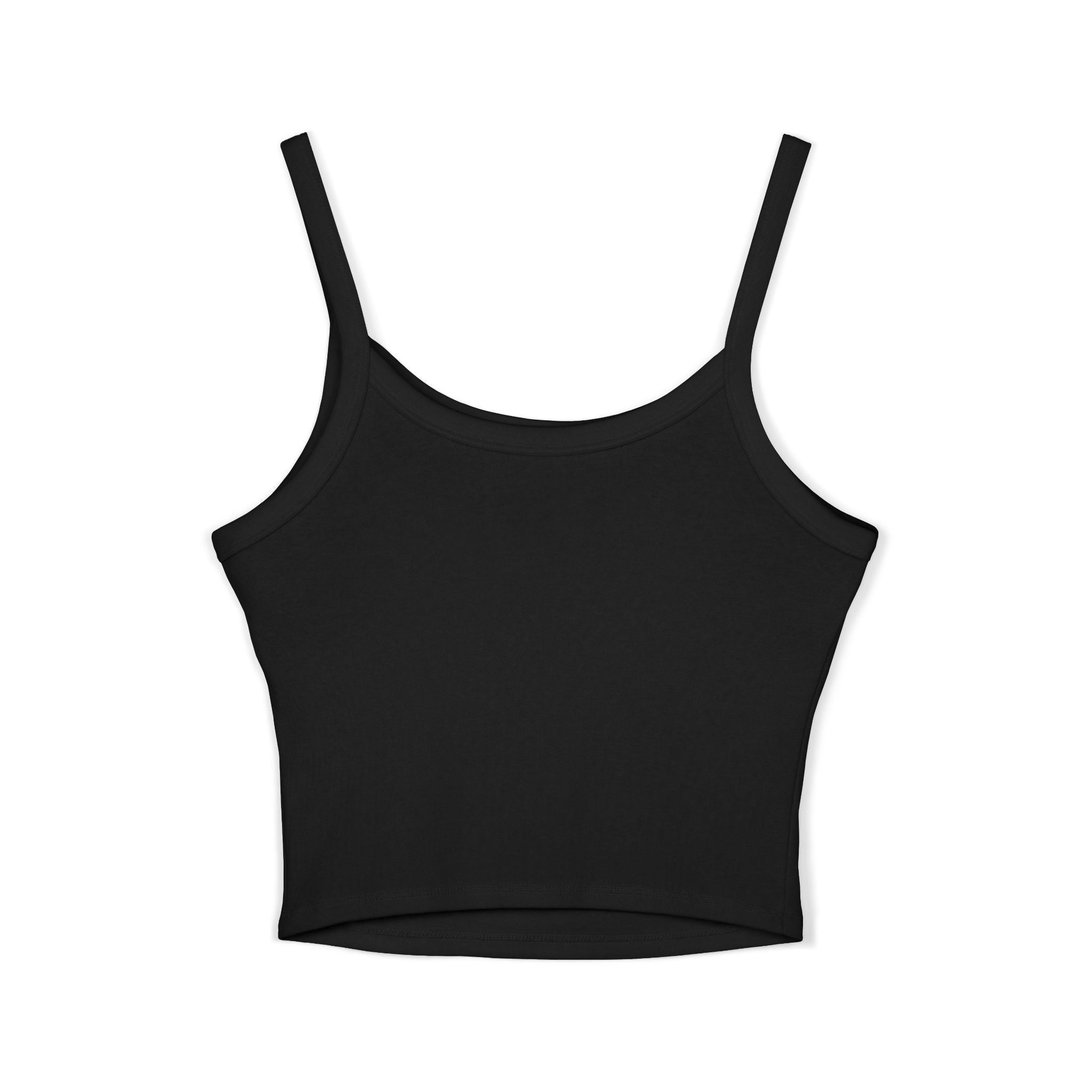 He/Him/Hole Spaghetti Strap Tank Top - Queer Pronoun Pride Crop