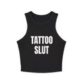 "Tattoo Slut" Y2k Racer Tank