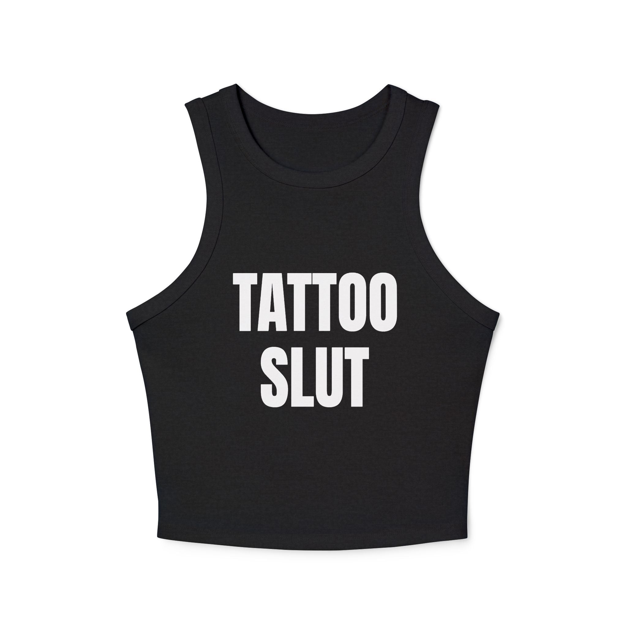 "Tattoo Slut" Y2k Racer Tank