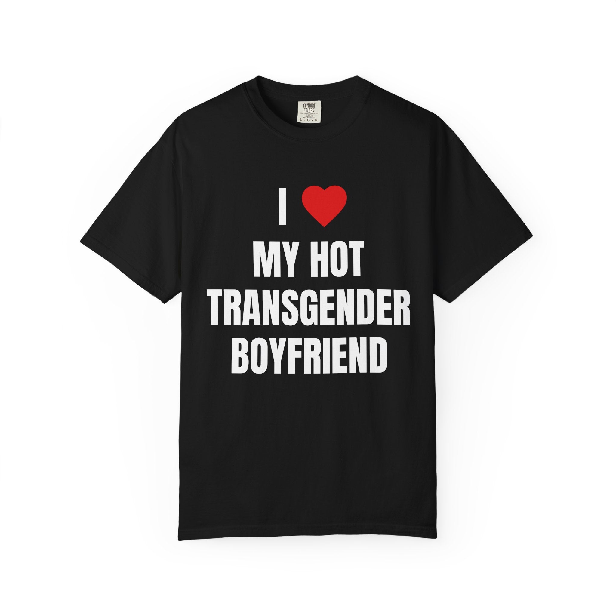 "I <3 My Hot Trans BF" Graphic T-Shirt