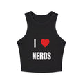 "I <3 Nerds" Y2k Racer Tank